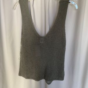 Knit tank top